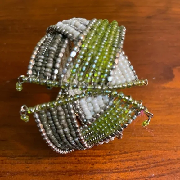 Beaded Cuff Bracelet - Picture 5 of 10